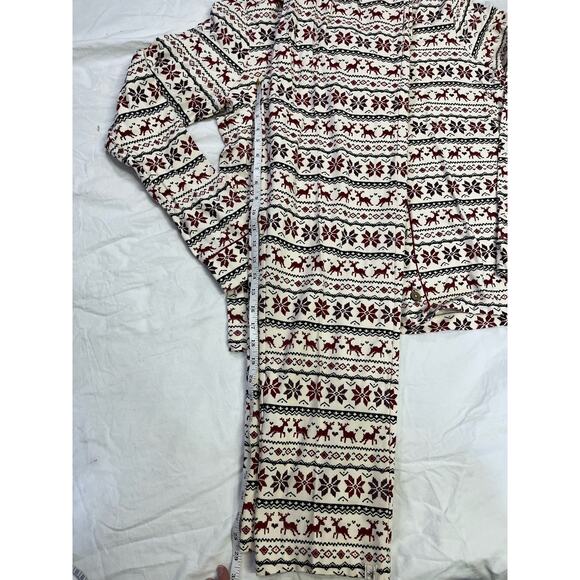 Burt’s Bees Baby Men’s Holiday Pajamas, NWOT Organic Cotton Family Matching - Picture 6 of 10